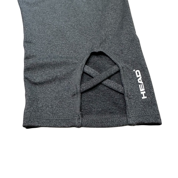 Head Women’s 2X Charcoal Heather Gray Cropped Legging - Picture 3 of 6